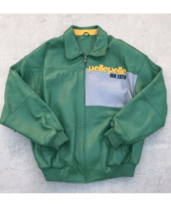 Pelle Pelle 1978 Green Vintage Leather Jacket