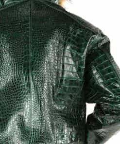 Pelle Pelle Basic leather jacket in Green Two-Tone Cayman