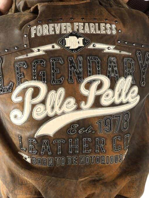 Pelle Pelle Forever Fearless Brown Leather Jacket