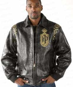 Pelle Pelle Gang of One Black Leather Jacket 2022