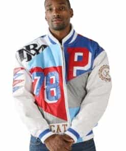 White And Blue Slam Dunk Jacket