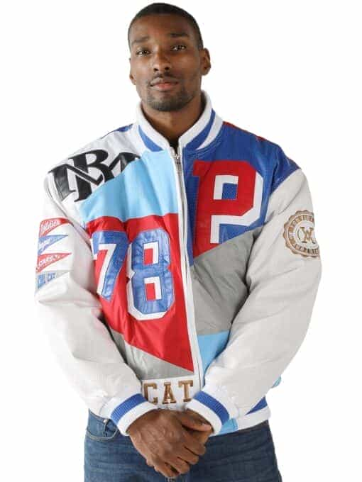 White And Blue Slam Dunk Jacket