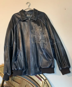 Pelle Pelle Black Marc Buchanan Leather Jacket