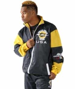 Pelle Pelle 90's Usa Nylon Special Edition Warm Ups Tracksuit