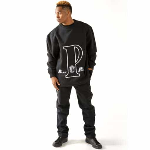 Pelle Pelle Black Sweatshirt With Trouser