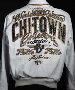 Pelle Pelle Chi-town White Leather Jacket