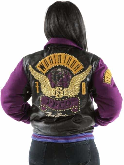 Pelle Pelle Ladies The World Tour Purple Jacket