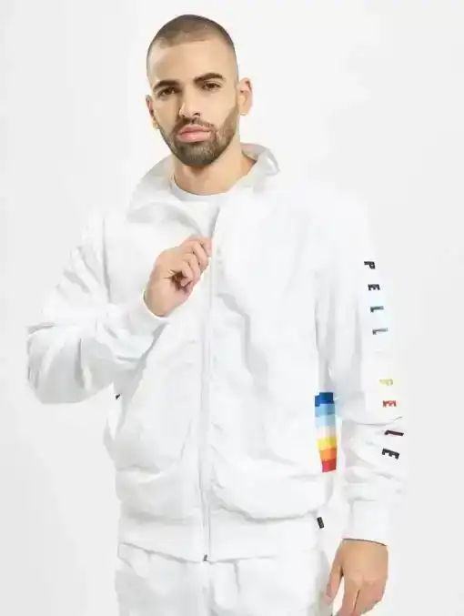 Pelle Pelle Mens ColorBlind White Tracksuit