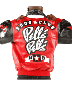 The Pelle Pelle Red Leather Jacket