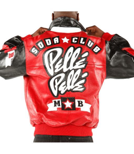 The Pelle Pelle Red Leather Jacket