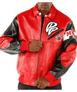 The Pelle Pelle Red Leather Jacket