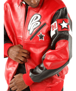 The Pelle Pelle Red Leather Jacket