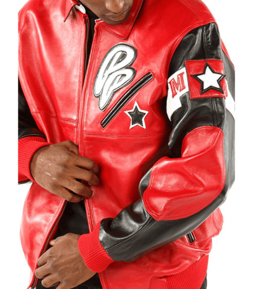 The Pelle Pelle Red Leather Jacket