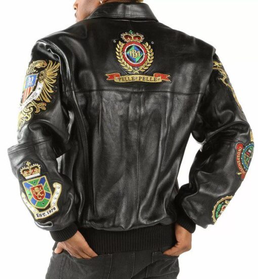 Pelle Pelle Mb 1978 Black Leather Jacket