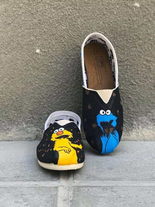 Cookie Monster & Elmo Doodle Vans