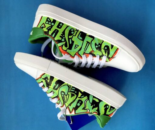 handcraft graffiti doodle sneakers