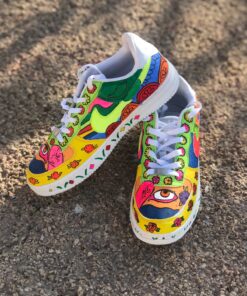 handpainted truck art sneakers