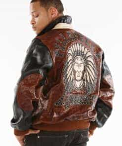 mens pelle pelle legendary indian chief jacket