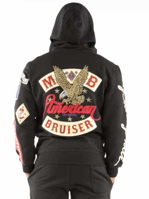 pelle pelle american bruiser hoodie