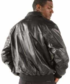 pelle pelle butter soft leather black jacket