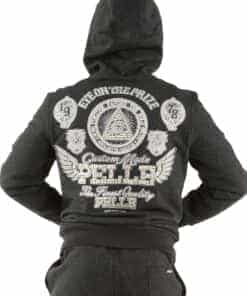 pelle pelle eye on the prize warm up black tracksuit