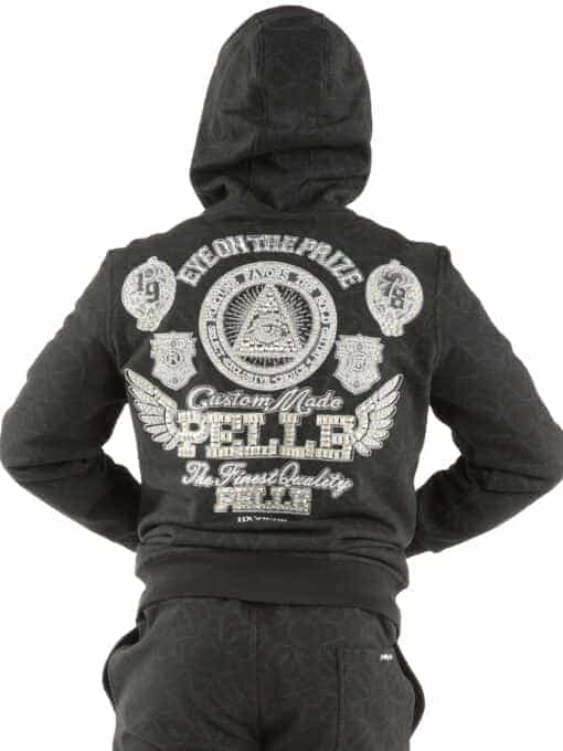 pelle pelle eye on the prize warm up black tracksuit