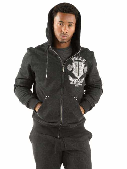 pelle pelle eye on the prize warmup black tracksuit