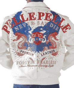 pelle pelle never say die leather jacket