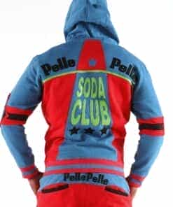 pelle pelle soda club warm up red tracksuit