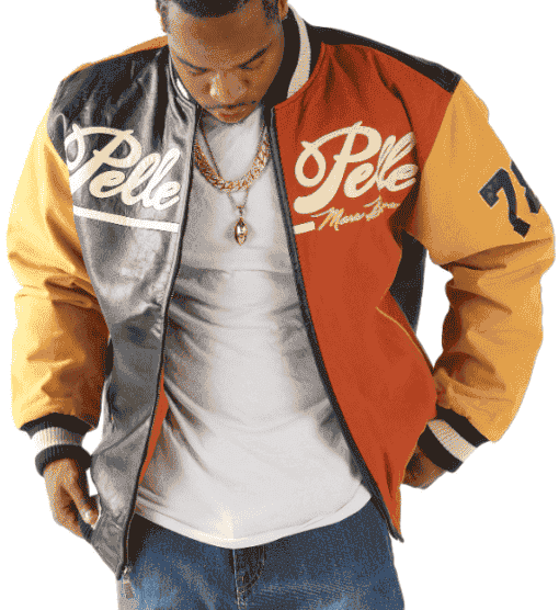 pelle pelle vintage forever fearless varsity jacket