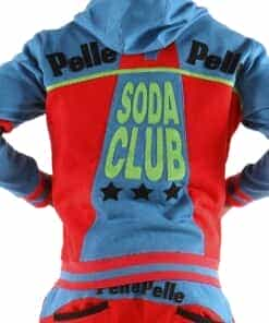 throwback soda club warm up red tracksuit