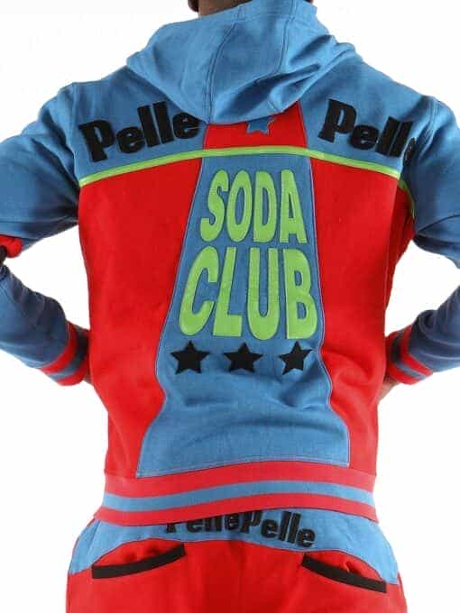 throwback soda club warm up red tracksuit