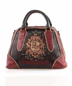 Pelle Pelle Ladies Maroon Leather Handbag