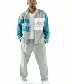 Pelle Pelle Mb Mirror Jogger Grey Tracksuit