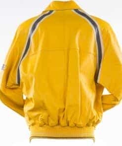 pelle pelle pelle bright gold varsity jacketpelle bright gold varsity jacket