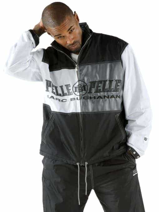 pelle pelle mb mirror black tracksuit