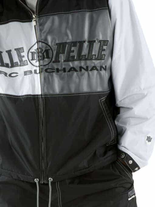 pelle pelle mb mirror jogger black track suit