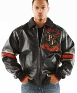 pelle pelle men's american rebel leather jacket