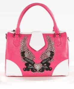 pelle pelle pink handbag