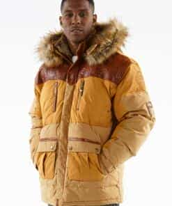 pelle pelle pinnacle yellow coat