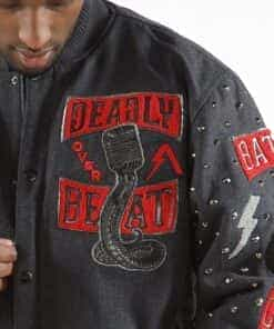 deadly over a beat grey jacket