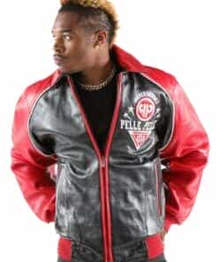 pelle pelle men's world famous red leather jacket