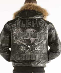 pelle pelle world famous legend black leather jacket