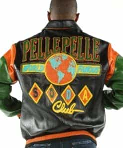 world famous soda club leather jacket