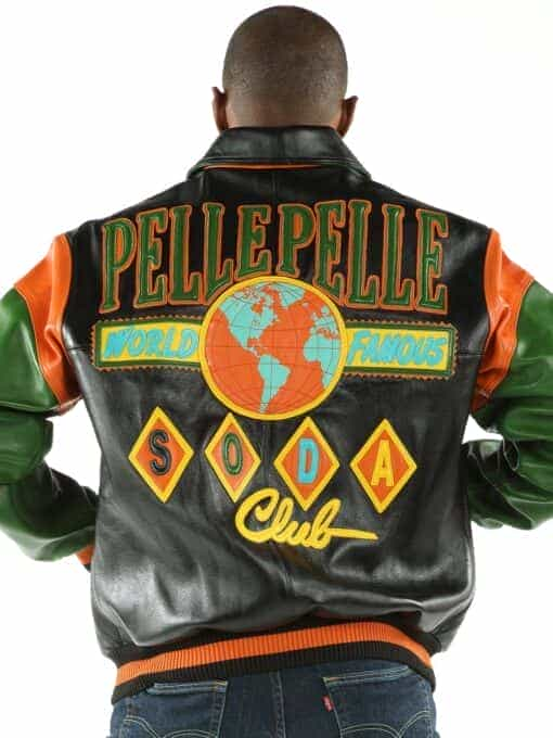 world famous soda club leather jacket