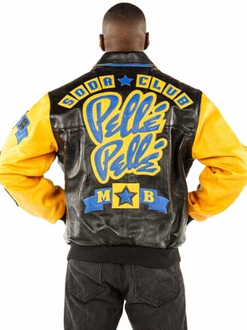 pelle pelle classic soda club yellow jacket