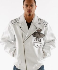 Pelle Pelle Lethal White Leather Jacket