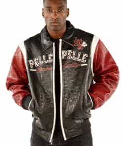 pelle pelle men's street kings leather jacket