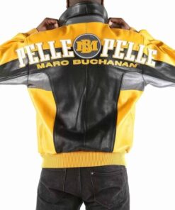 Pelle Pelle Marc Buchanan Yellow Leather Jacket