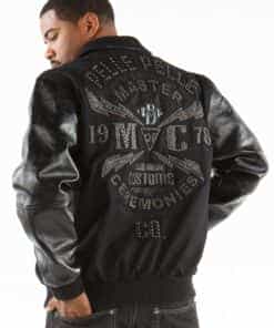 pelle pelle black mc jacket